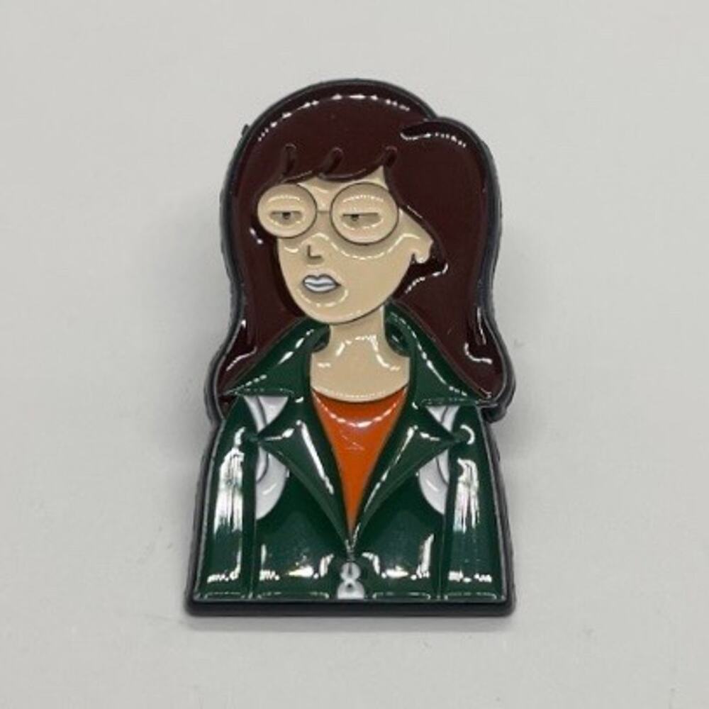 MTV Classic Daria, Jane & Sick Sad World Metal TV Enamel Pin - Picture 7 of 8